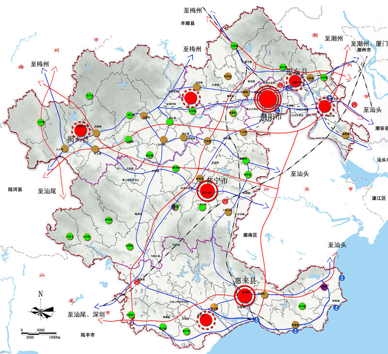 揭阳市城镇体系规划(2008-2030)