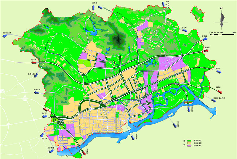 广州增城市新塘镇总体规划(2005-2020)