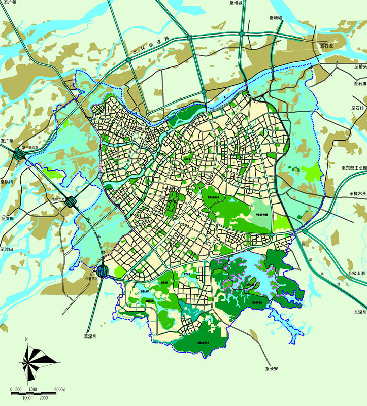 東莞市城市綠地系統規劃20062020