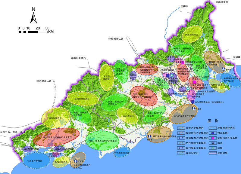 粵東城鎮群協調發展規劃20102020