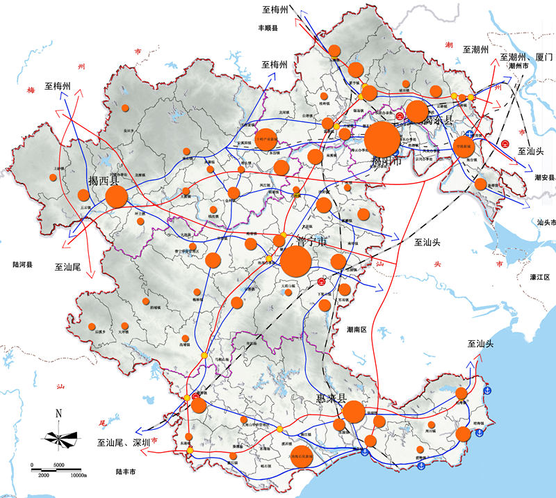 揭阳市城镇体系规划20082030