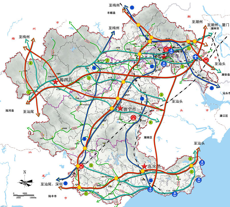 揭阳市城镇体系规划(2008-2030)