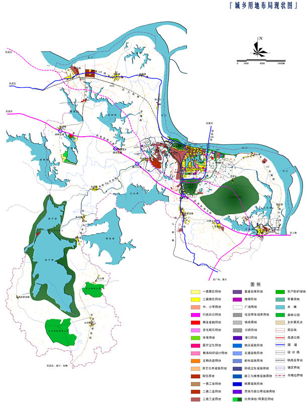 鄂州市鄂城新区区划图图片