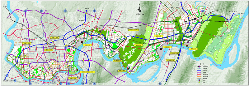重庆市江北区规划图图片