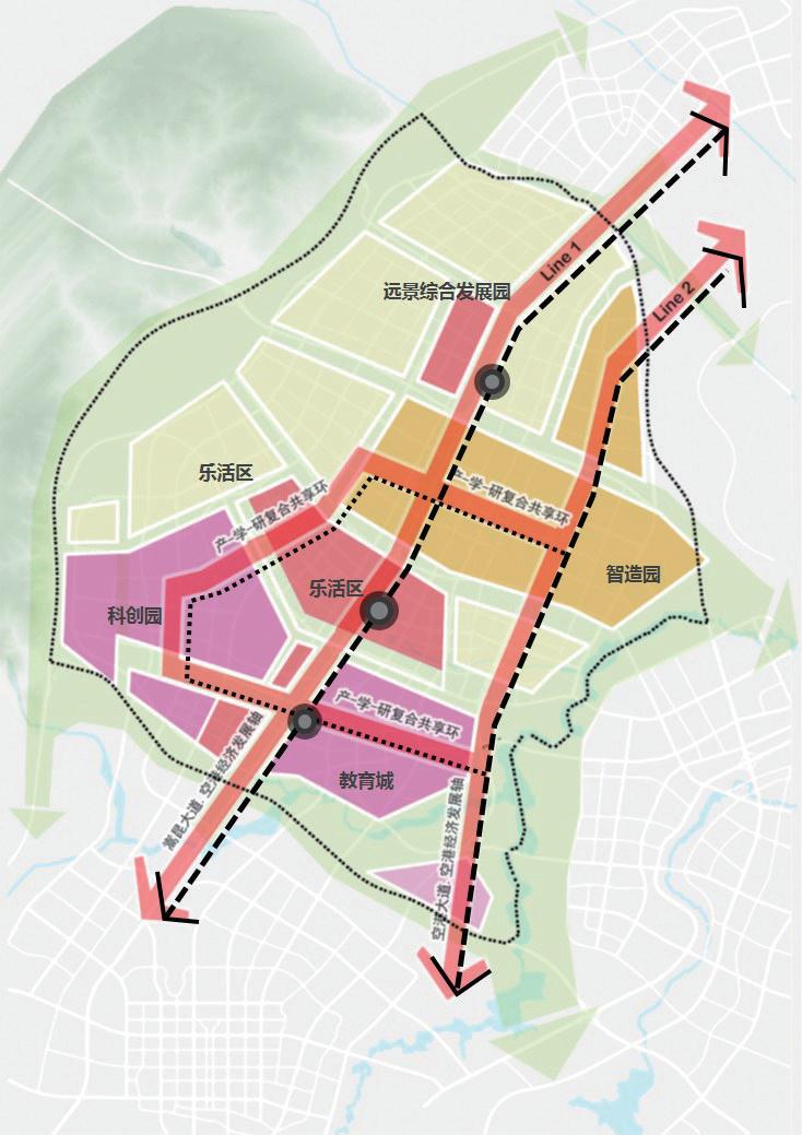 云南滇中新区军长片区规划及重点区域城市设计