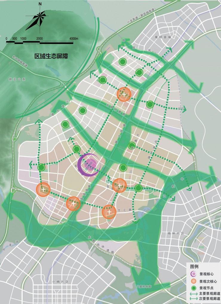 嵩明滇中新区规划图图片