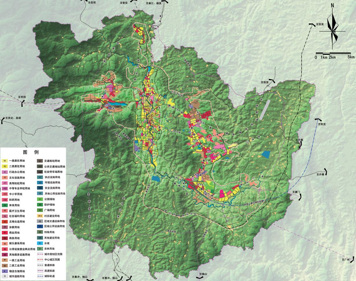贵州省都匀市城市总体规划20162030年
