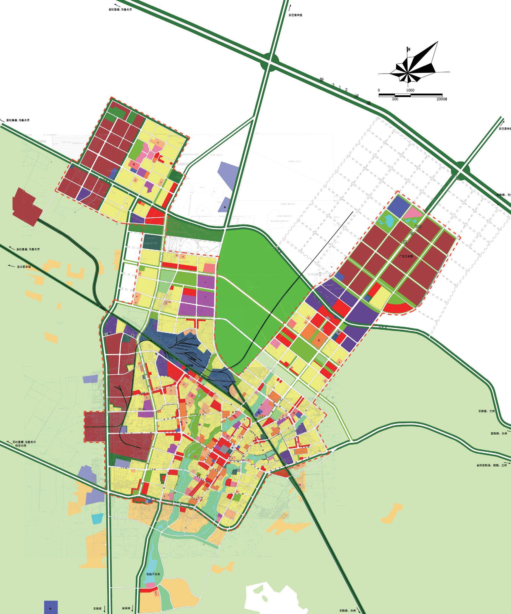 新疆哈密市城市总体规划(2006—2025 年)